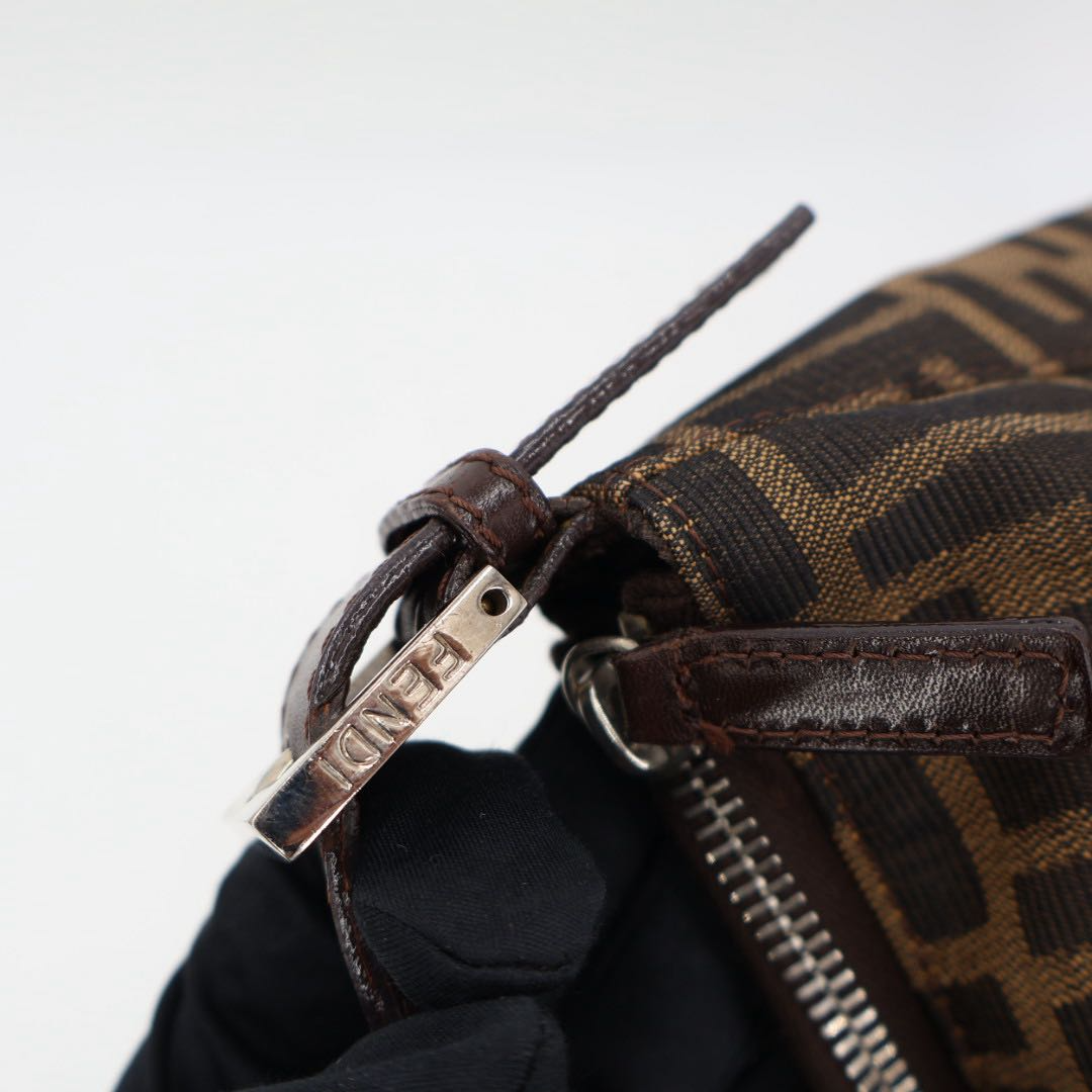 Fendi Zuccaman Mawan Shoulder Bag — view 5