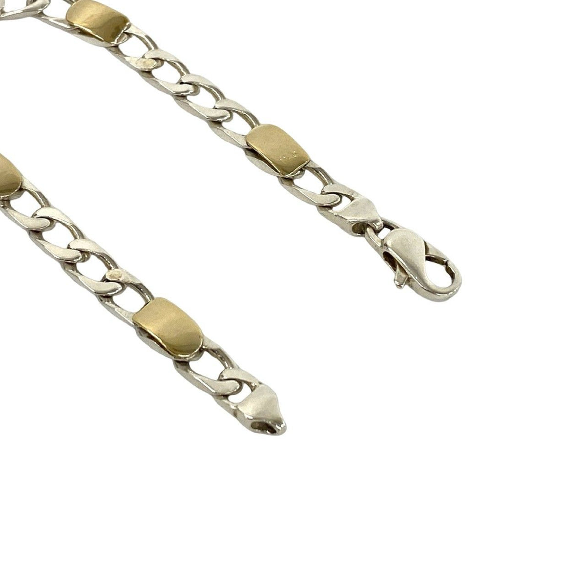 Tiffany & Co Vintage Figaro Chain Bracelet Silver — view 4