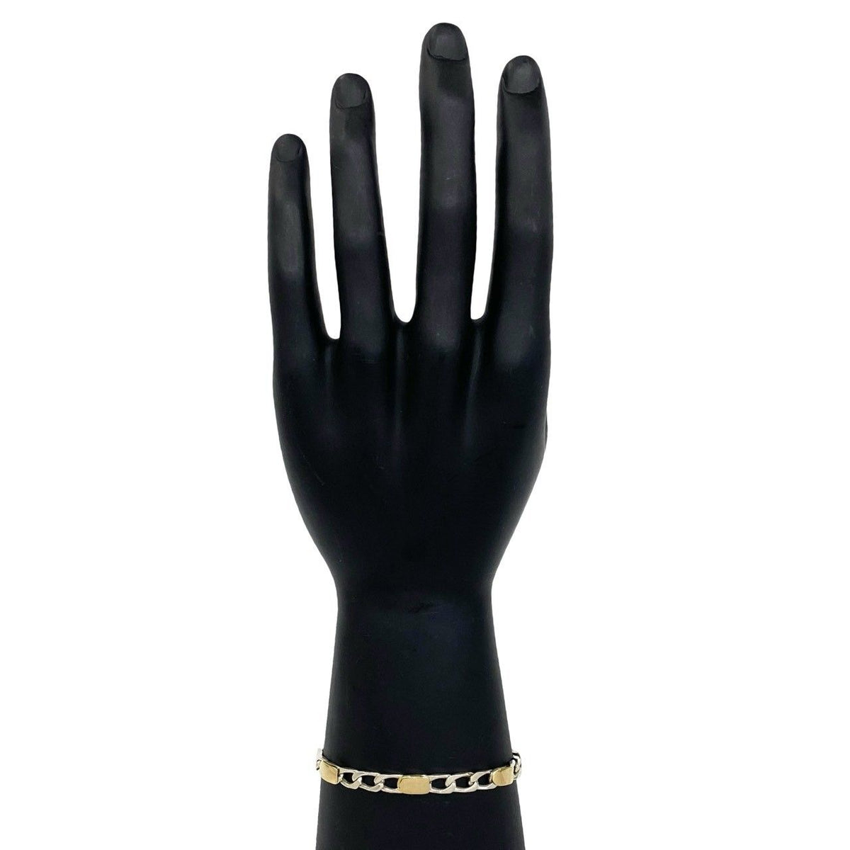 Tiffany & Co Vintage Figaro Chain Bracelet Silver — view 2