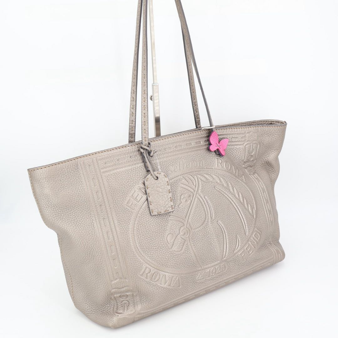 Fendi Medium Selleria Roll Tote Bag — view 2