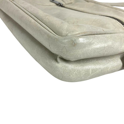 Louis Vuitton Shoulder Bag Ilvington Leather Shale Light Gray — view 5