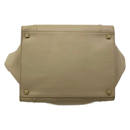 Celine Handbag Luggage Small Square Phantom Gray Leather — view 5