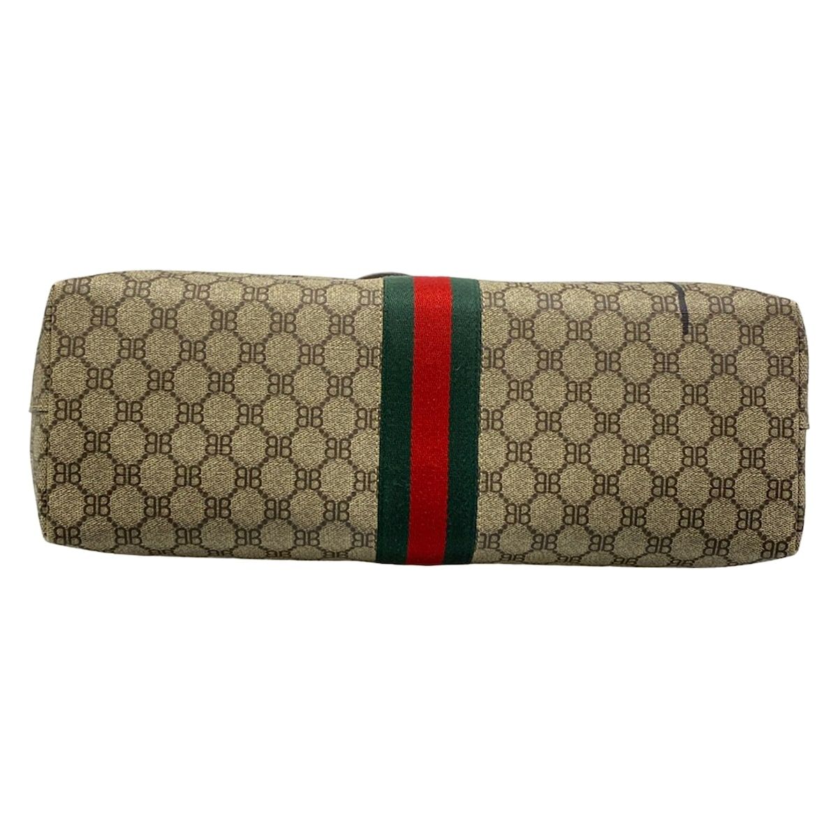 Gucci Tote Bag Hacker Medium Beige Dark Brown Multi Collaboration Leather — view 5