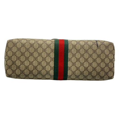 Gucci Tote Bag Hacker Medium Beige Dark Brown Multi Collaboration Leather — view 5