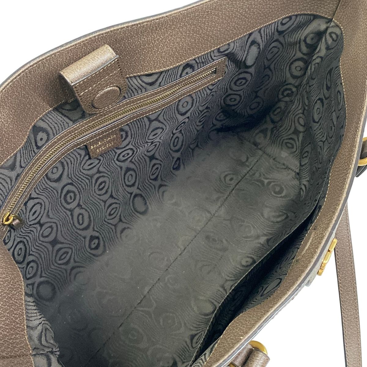 Gucci Tote Bag Hacker Medium Beige Dark Brown Multi Collaboration Leather — view 7