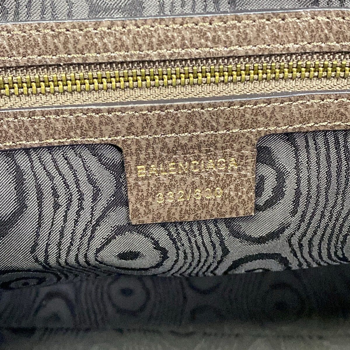 Gucci Tote Bag Hacker Medium Beige Dark Brown Multi Collaboration Leather — view 8