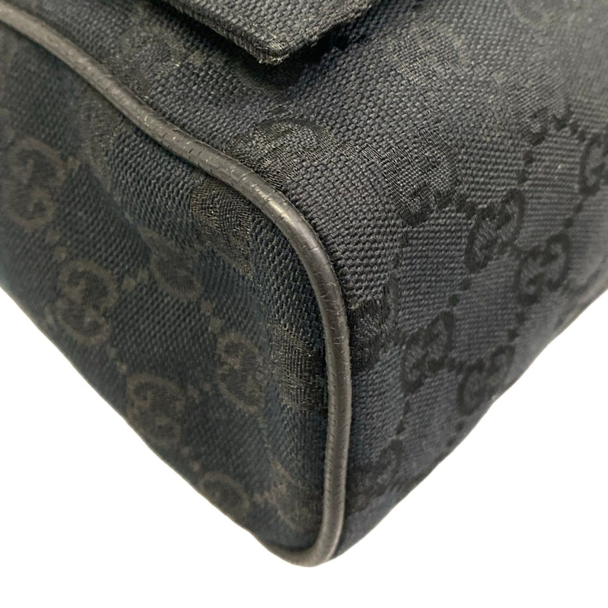 Gucci Shoulder Bag GG Pattern Black — view 6