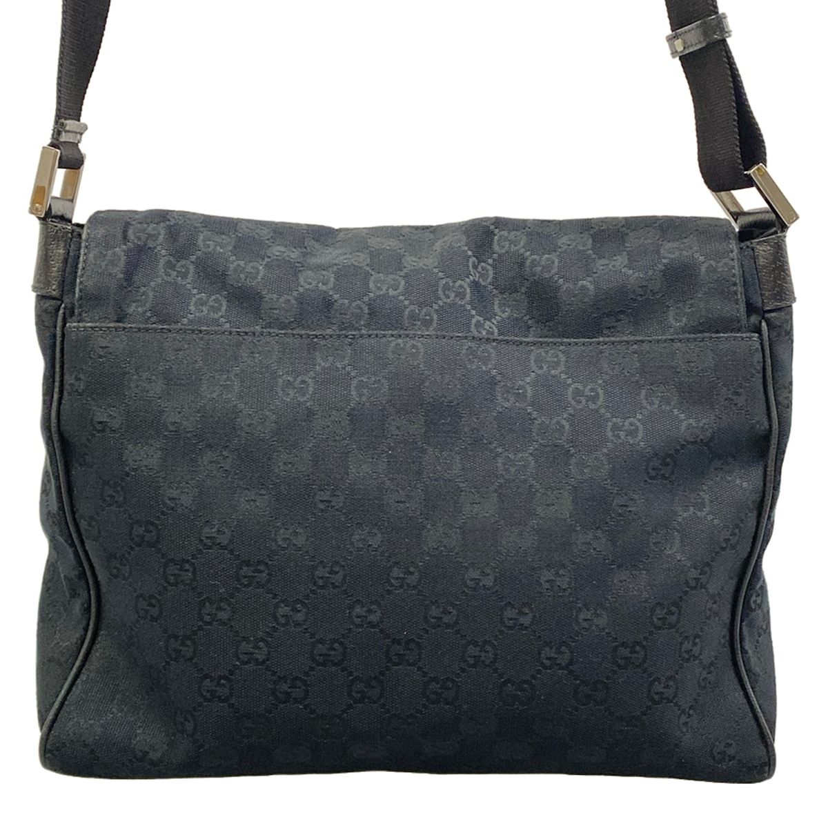 Gucci Shoulder Bag GG Pattern Black — view 3