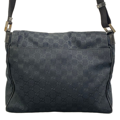 Gucci Shoulder Bag GG Pattern Black — view 3