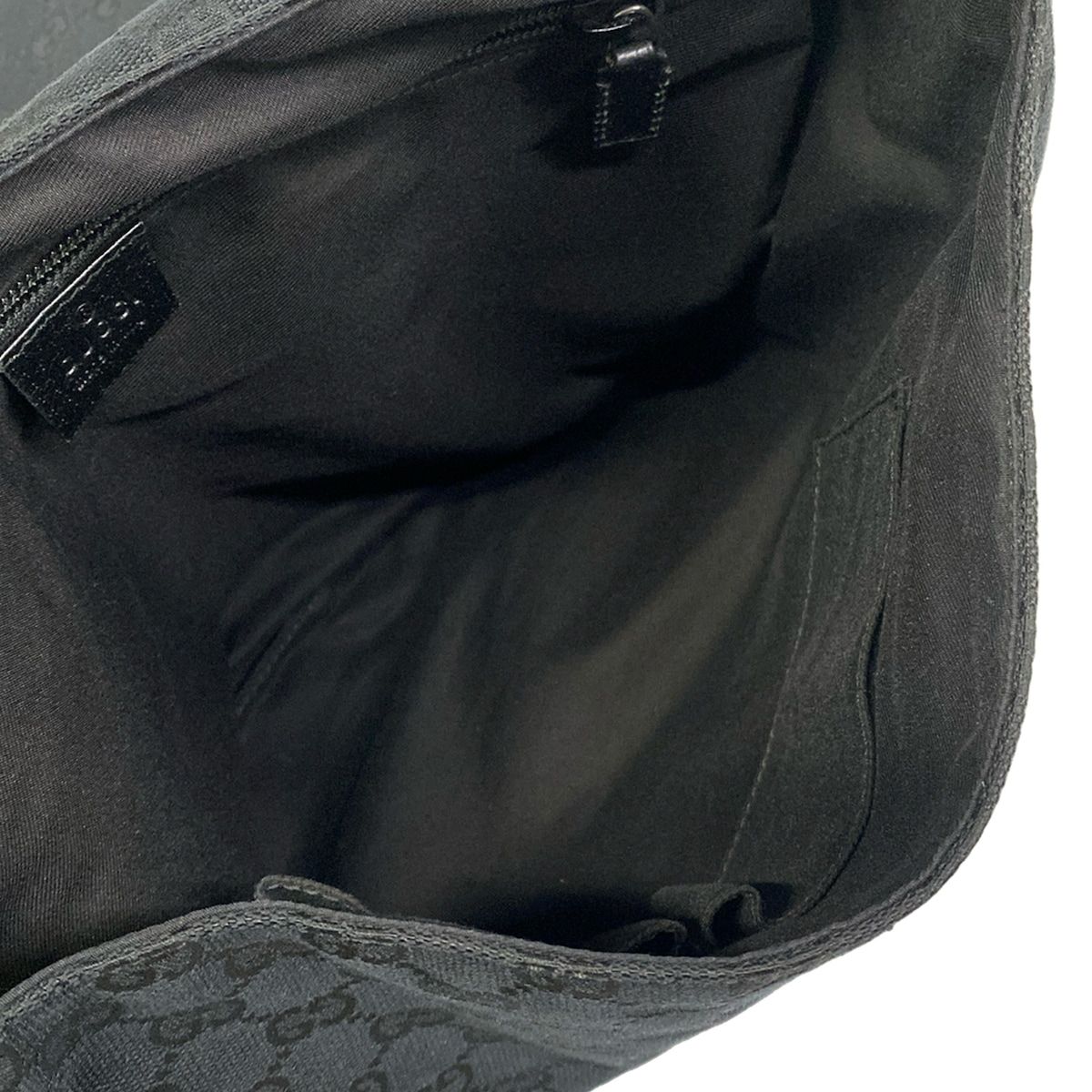Gucci Shoulder Bag GG Pattern Black — view 7