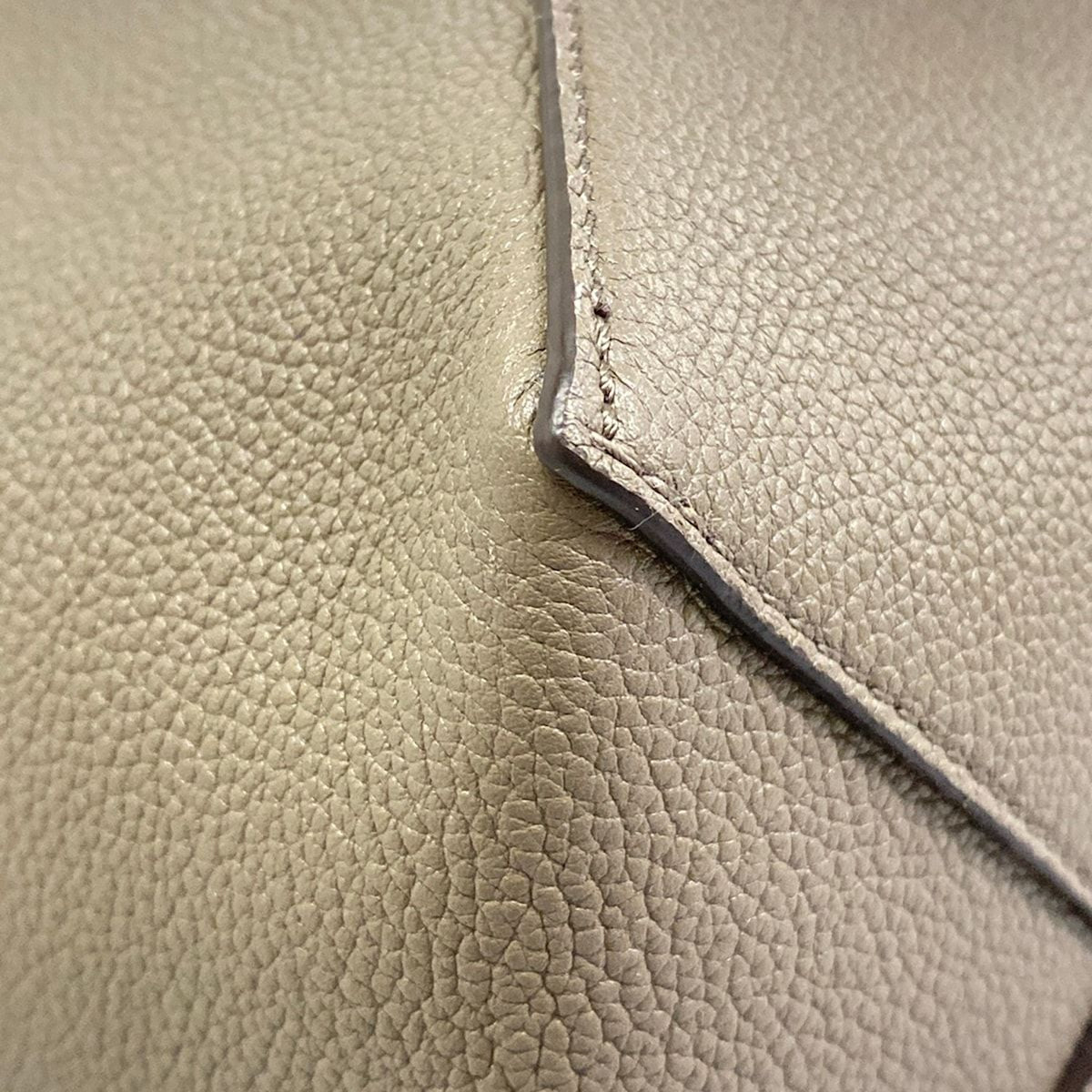 Loewe Tote Bag Puzzle Fold Medium Taupe — view 6