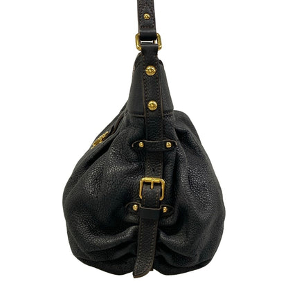 Louis Vuitton Shoulder Bag Mahina XS Noir Leather — view 4