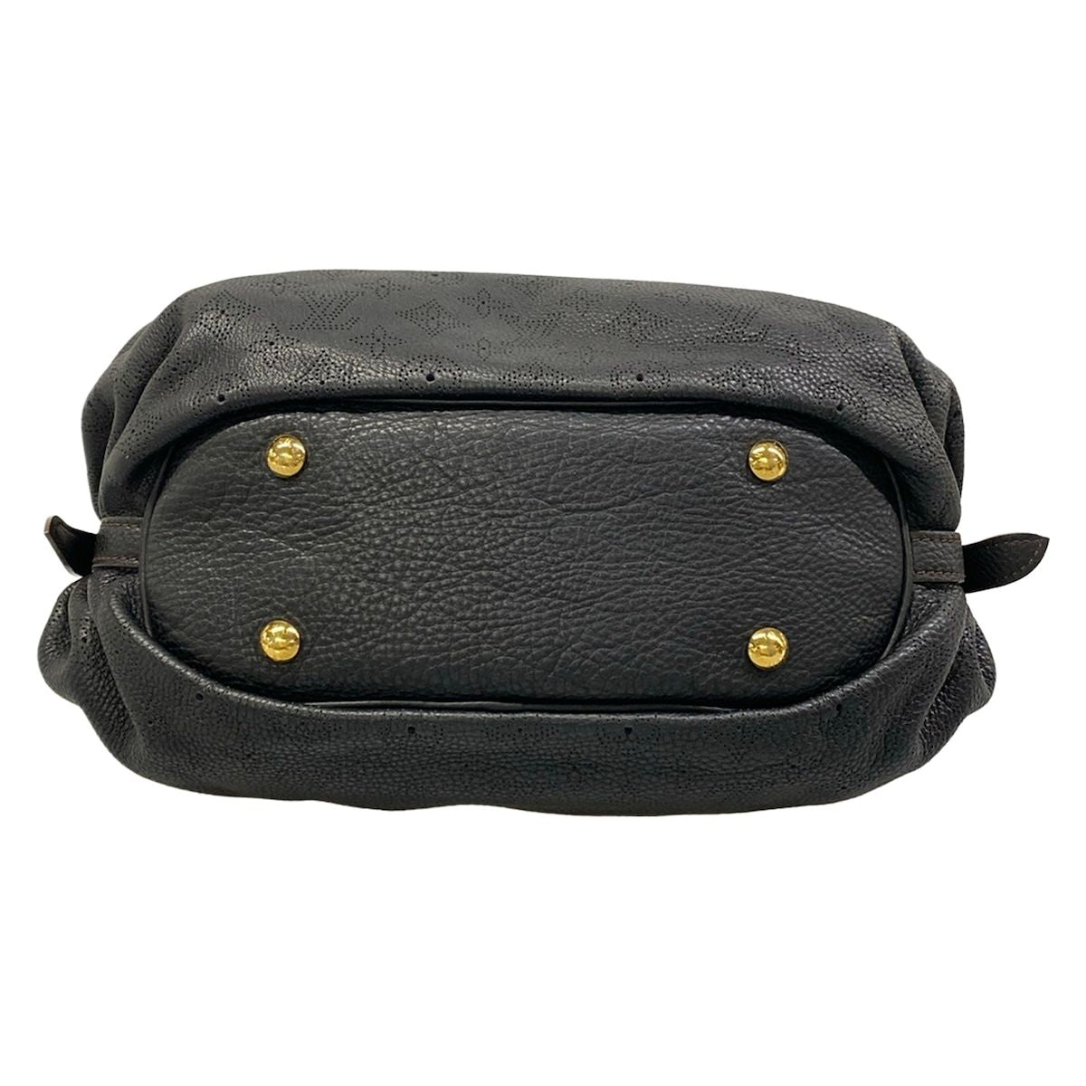 Louis Vuitton Shoulder Bag Mahina XS Noir Leather — view 5