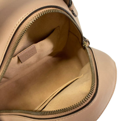 Gucci Backpack GG Marmont Pink Beige Leather — view 7