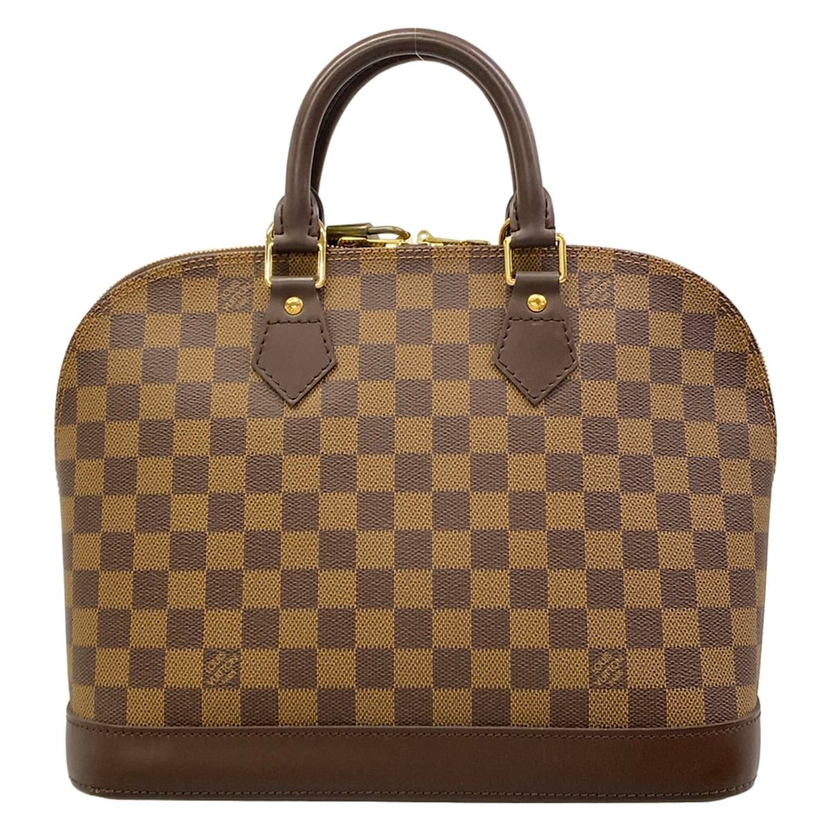 Louis Vuitton Handbag Damier Alma Ebene