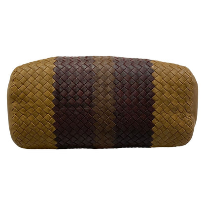 Bottega Veneta Handbag Intrecciato Light Brown Dark Leather — view 5