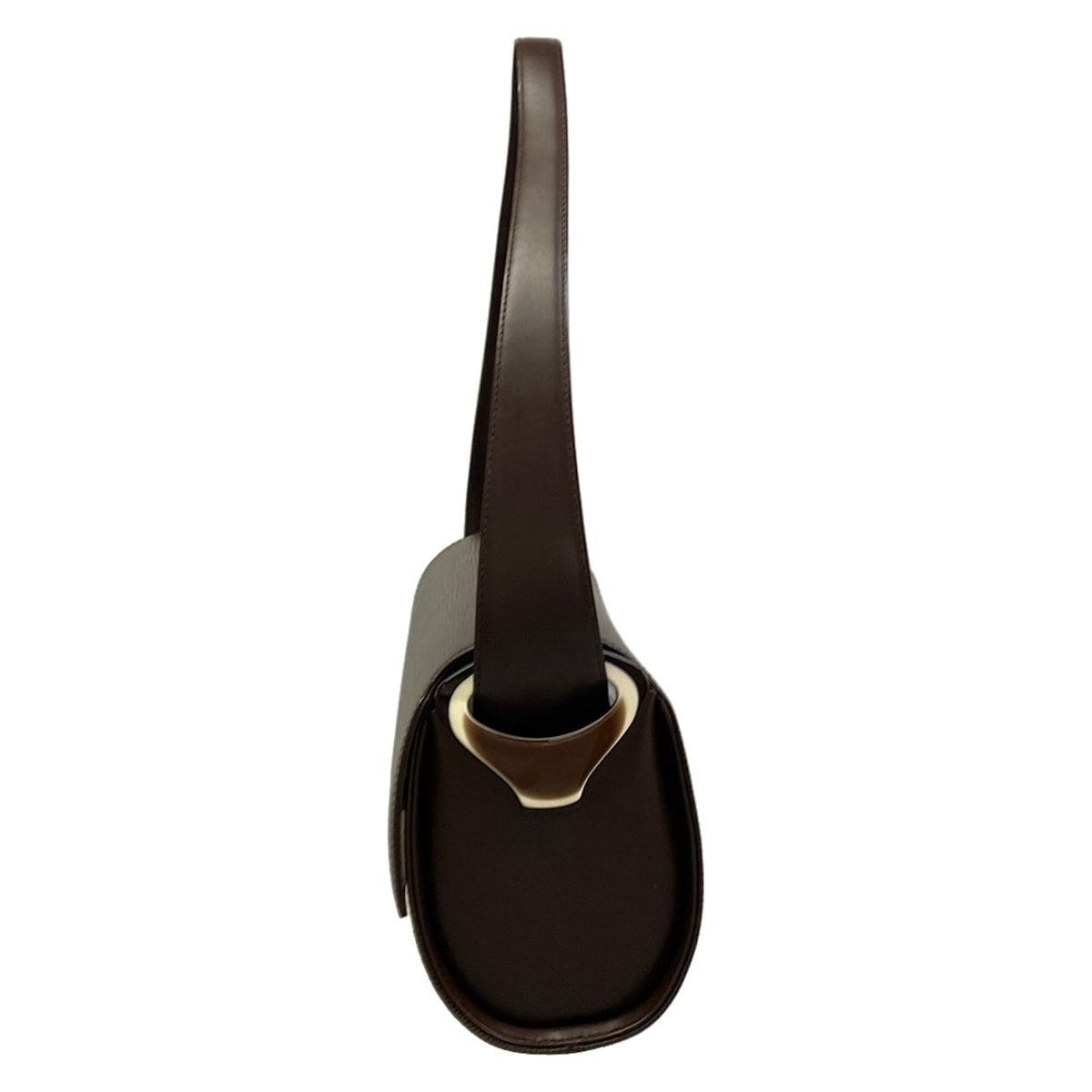 Louis Vuitton Shoulder Bag Epi Nocturne GM Mocha Leather — view 4