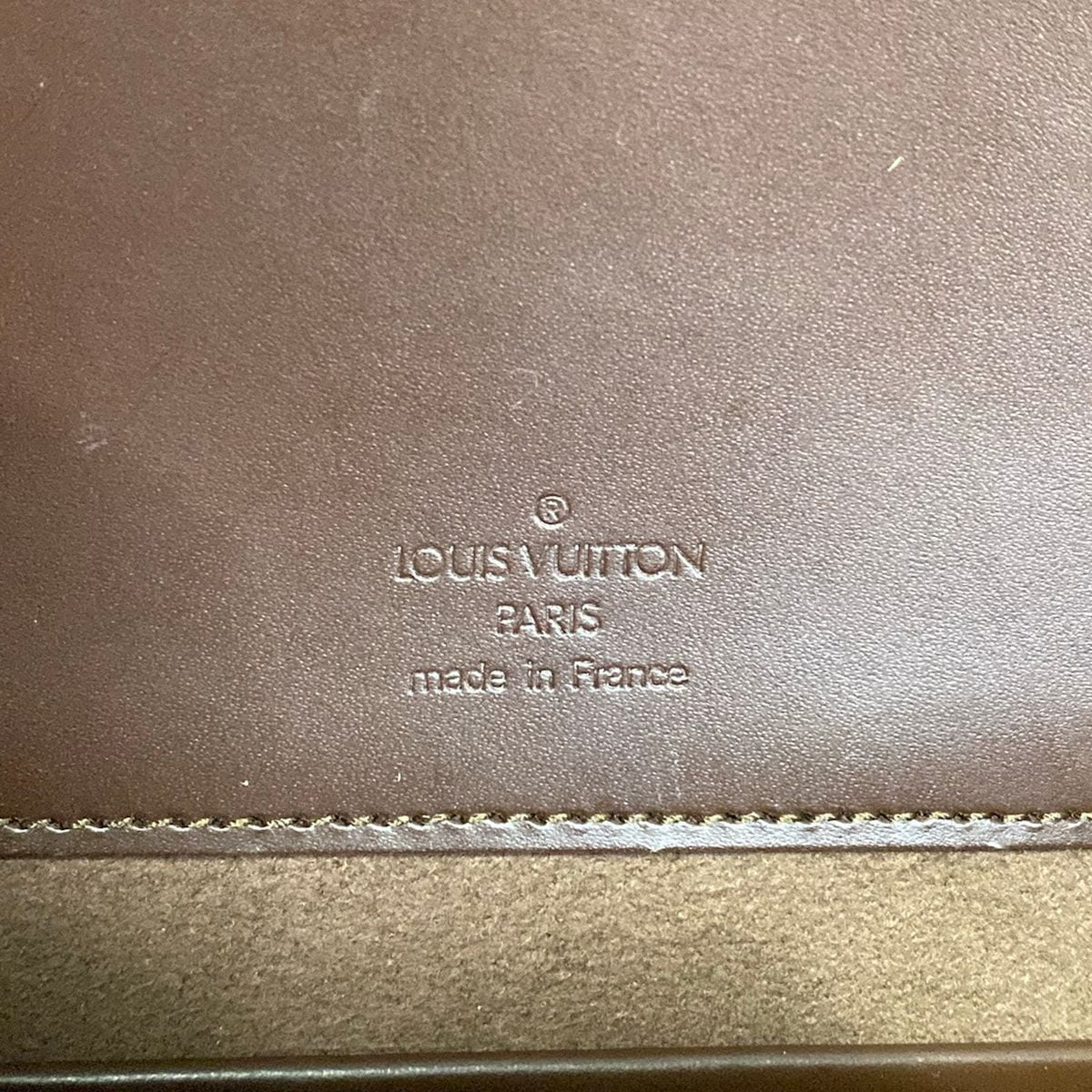Louis Vuitton Shoulder Bag Epi Nocturne GM Mocha Leather — view 8