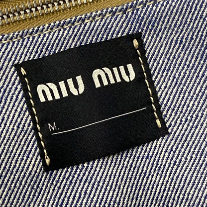 Miu Miu Tote Bag Navy — view 8