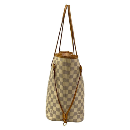 Louis Vuitton Tote Bag Damien Neverfull MM Azur Rose Ballerene — view 4