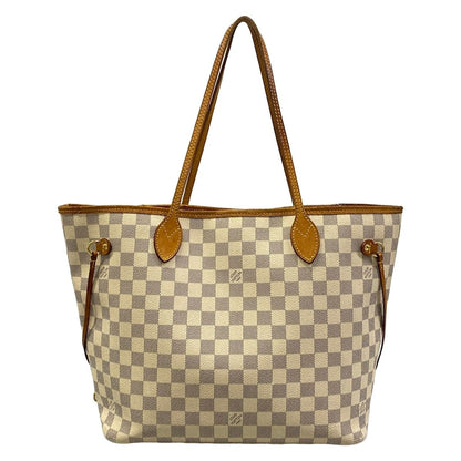 Louis Vuitton Tote Bag Damien Neverfull MM Azur Rose Ballerene
