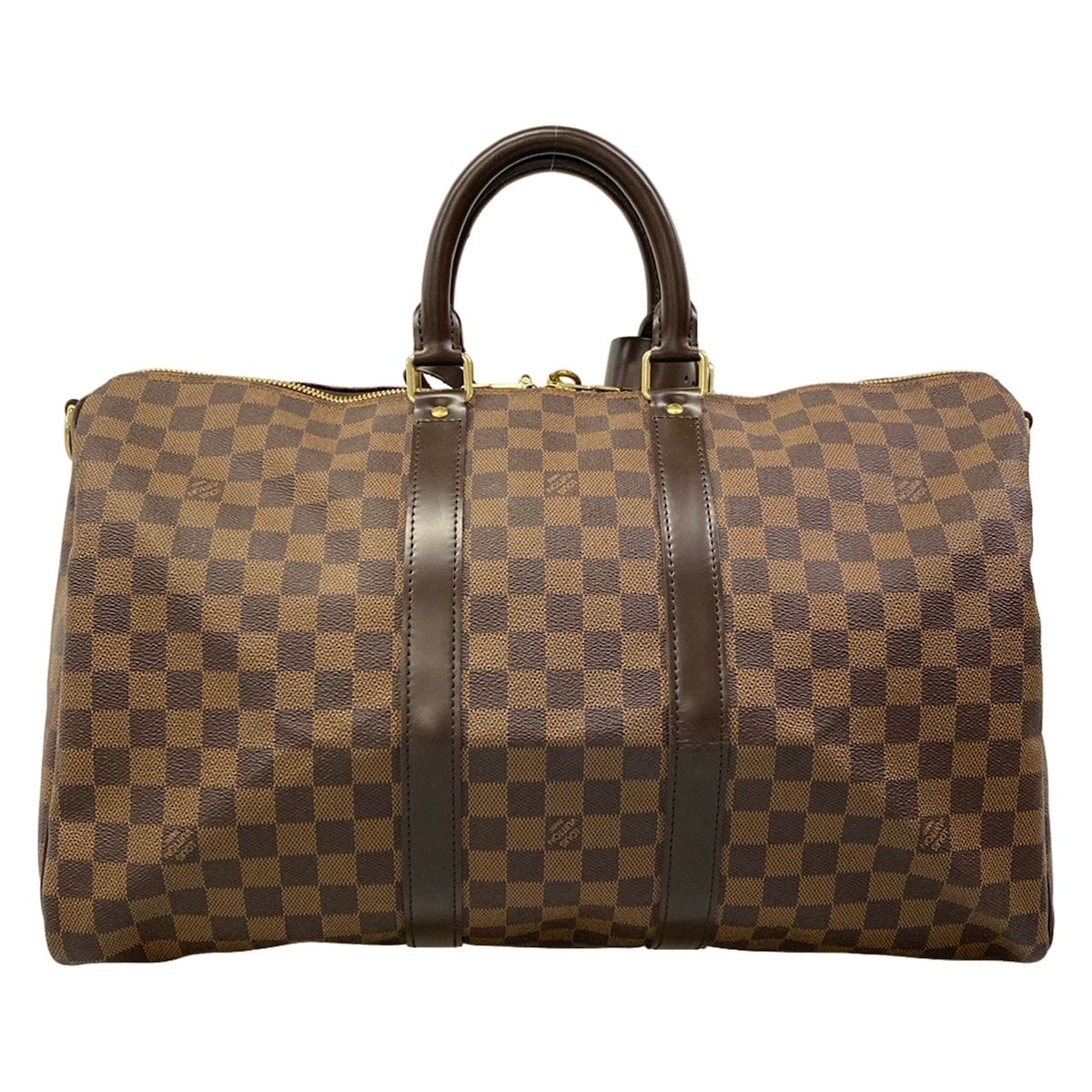 Louis Vuitton Boston Bag Damier Keepall Bandouliere 45 Ebene — view 3