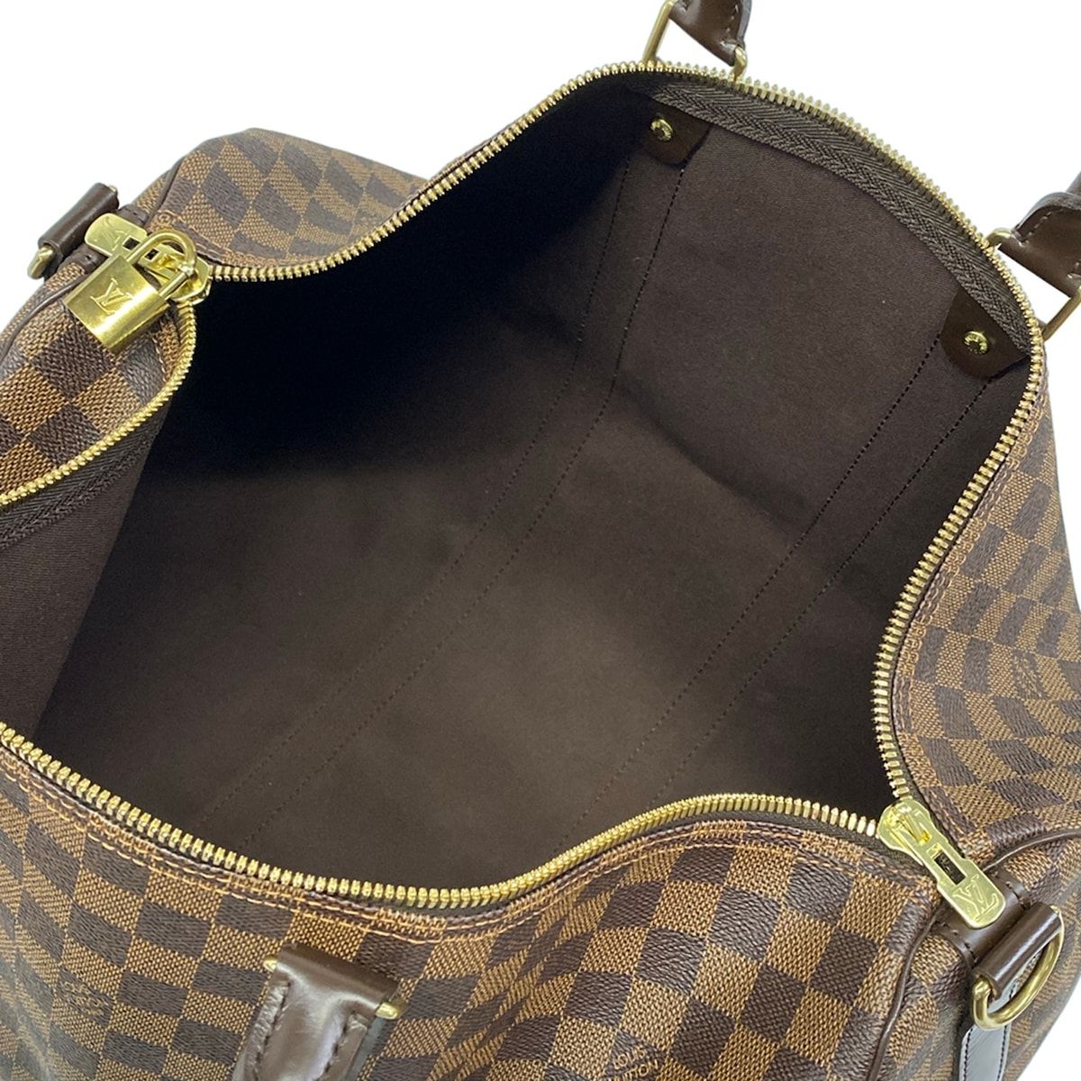 Louis Vuitton Boston Bag Damier Keepall Bandouliere 45 Ebene — view 7