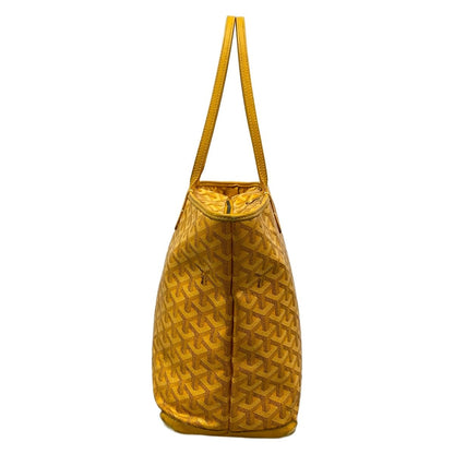 Goyard Shoulder Bag Artois PM Yellow with Initials Leather — view 4