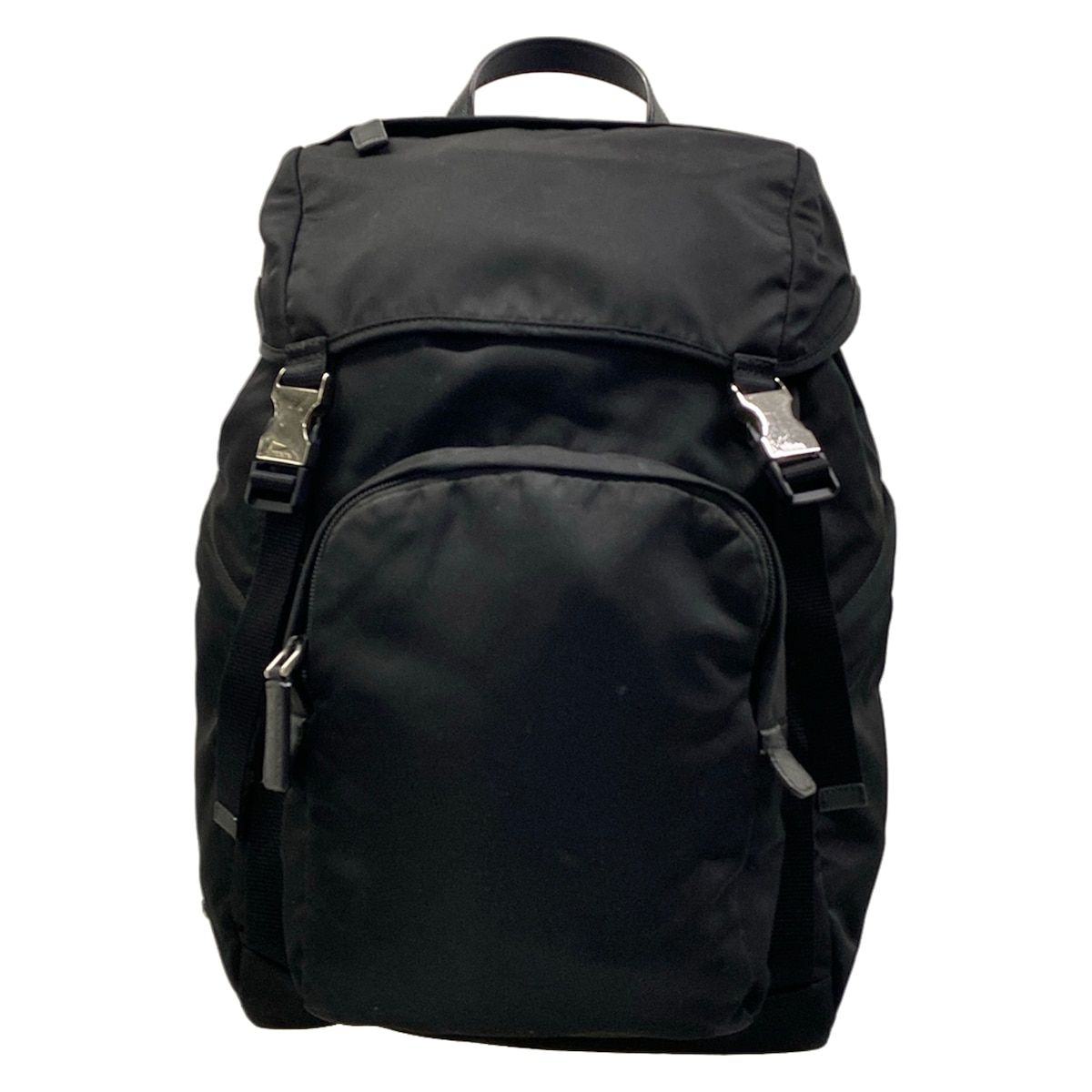 Prada Backpack Black Leather