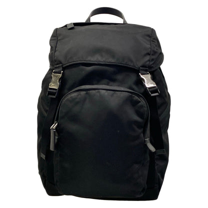 Prada Backpack Black Leather