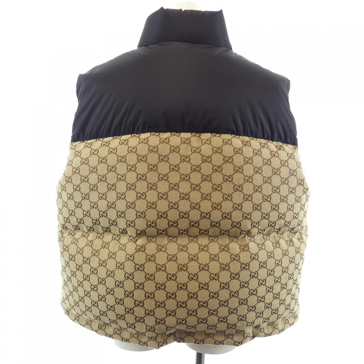 Gucci GG Cotton Canvas Padded Gilet Down Vest — view 2