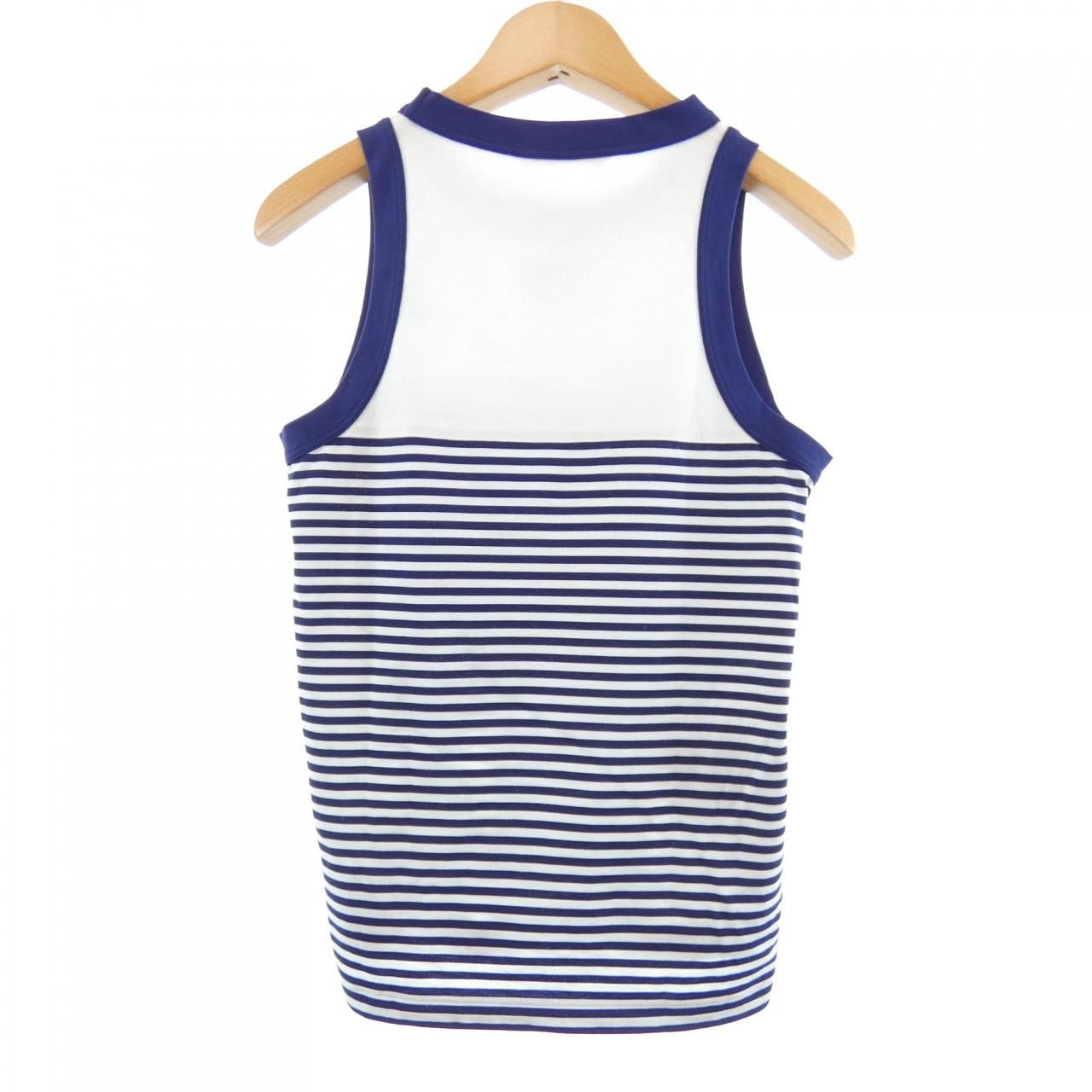Miu Miu Upcycled Miu Miu Logo Tank Top — view 2