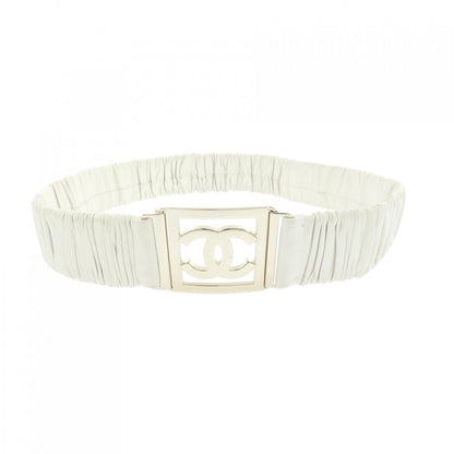 Chanel Belt White