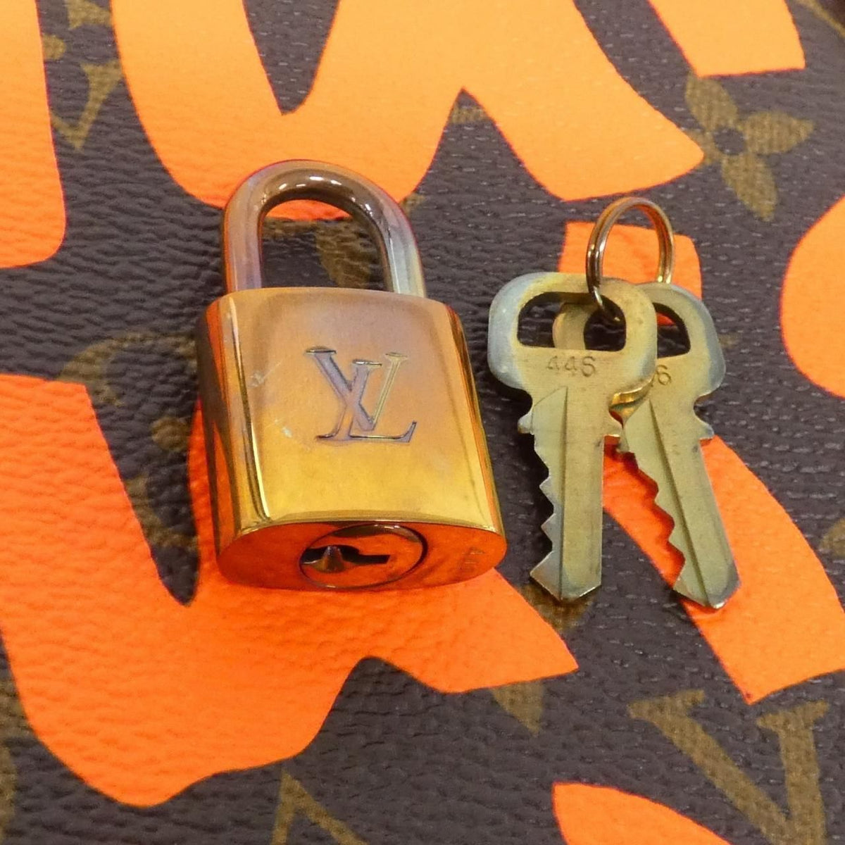 Louis Vuitton Monogram Graffiti Boston Bag — view 6