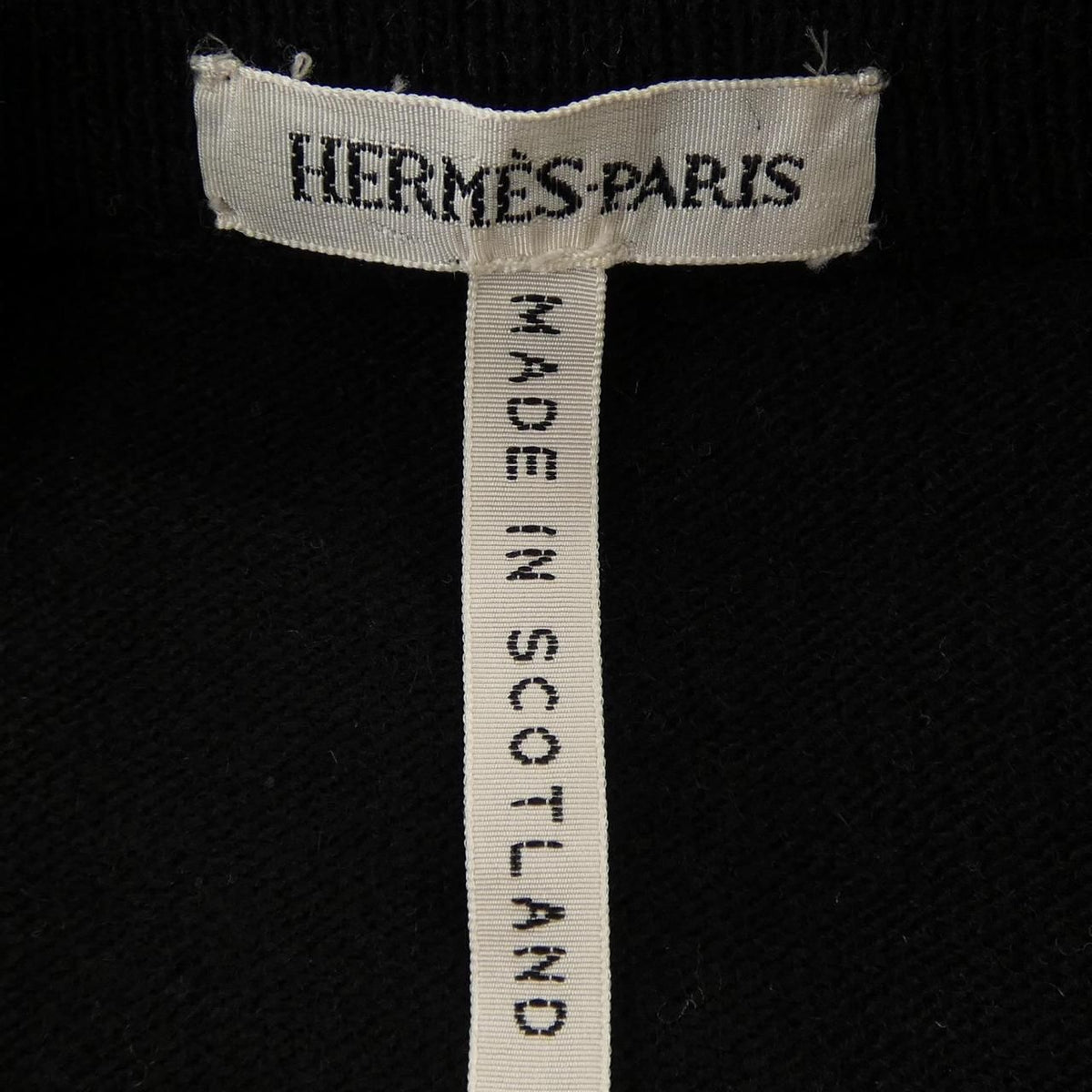Hermes Vintage Clou de Selle Cardigan — view 4