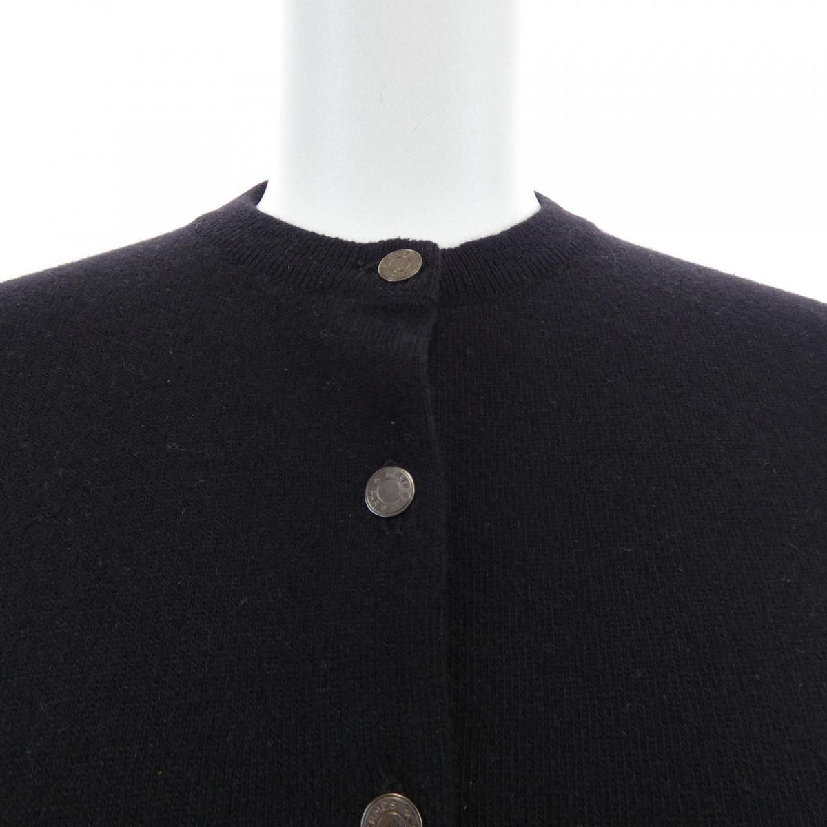 Hermes Vintage Clou de Selle Cardigan — view 5