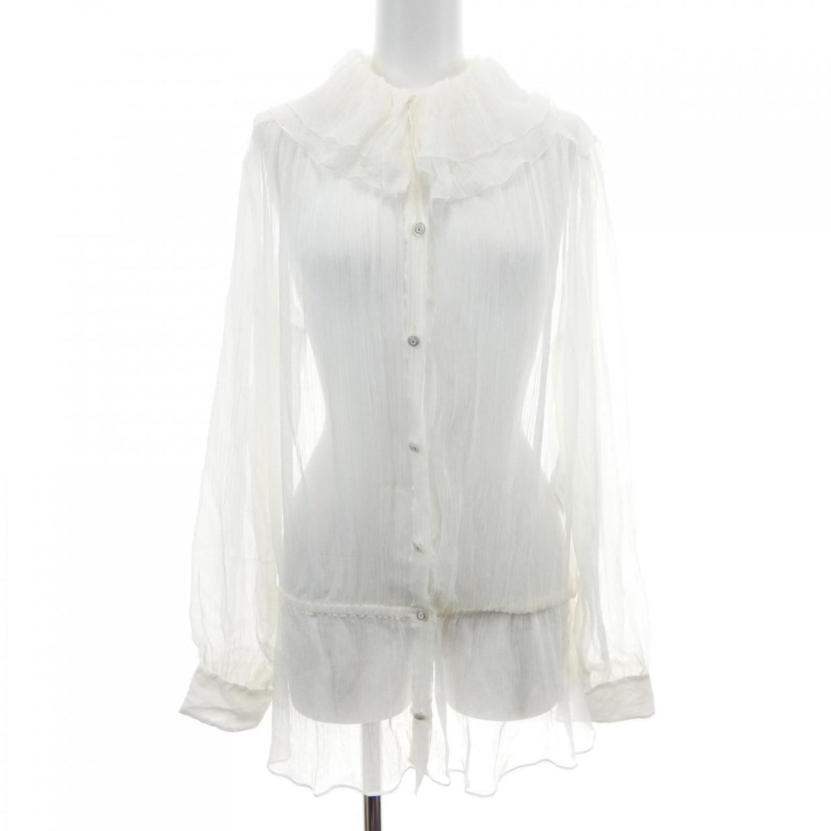 Chanel 25S Shirt White