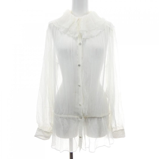Chanel 25S Shirt White