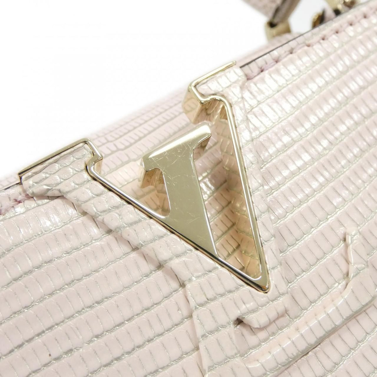 Louis Vuitton Exotic Leather Capucines Bag — view 4