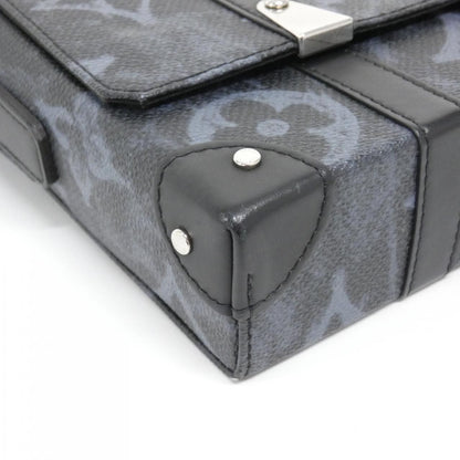 Louis Vuitton Monogram Pastel Noir Trunk Messenger — view 3