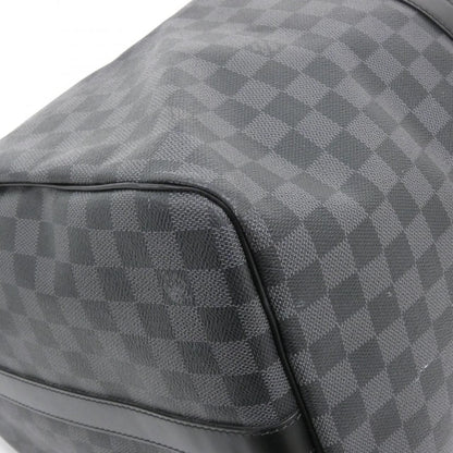 Louis Vuitton Damier Graphite Keepall Bandouliere 55 Boston Bag — view 2