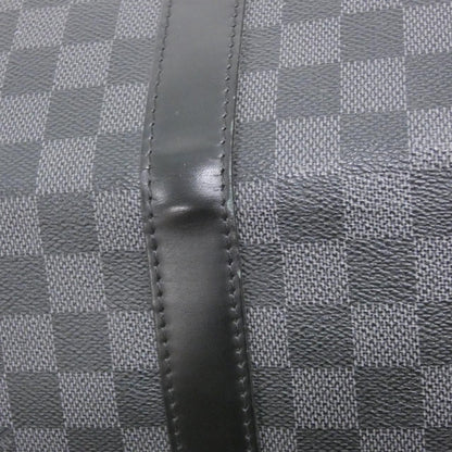 Louis Vuitton Damier Graphite Keepall Bandouliere 55 Boston Bag — view 6