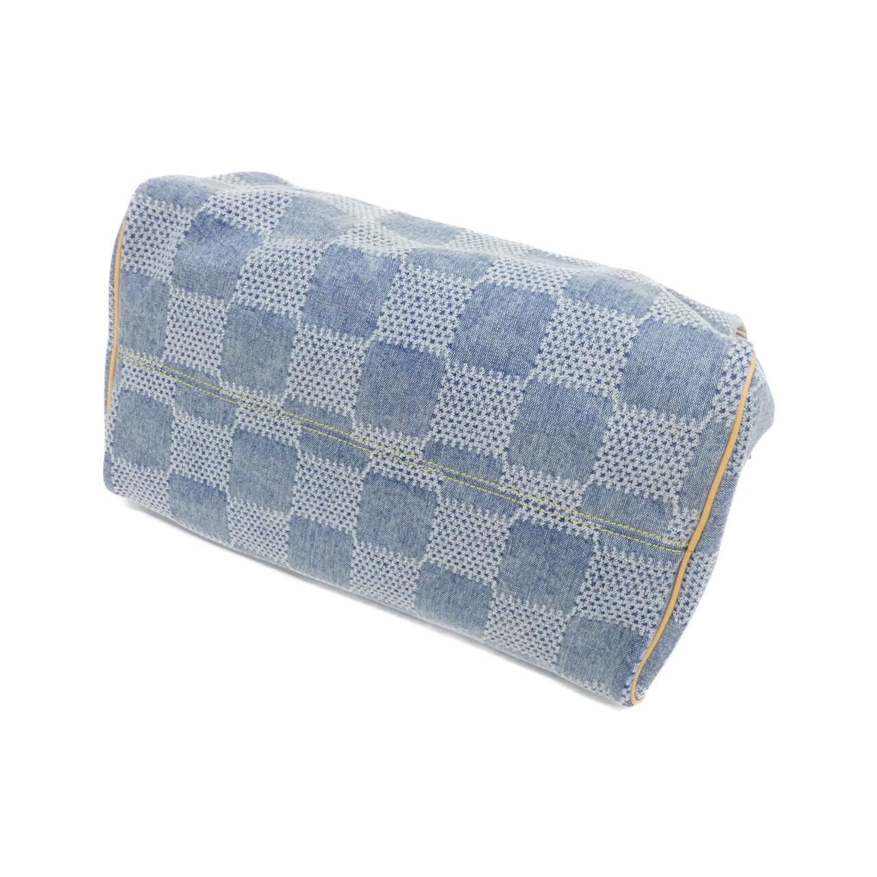 Louis Vuitton Damier Denim Speedy Bandouliere Bag — view 2