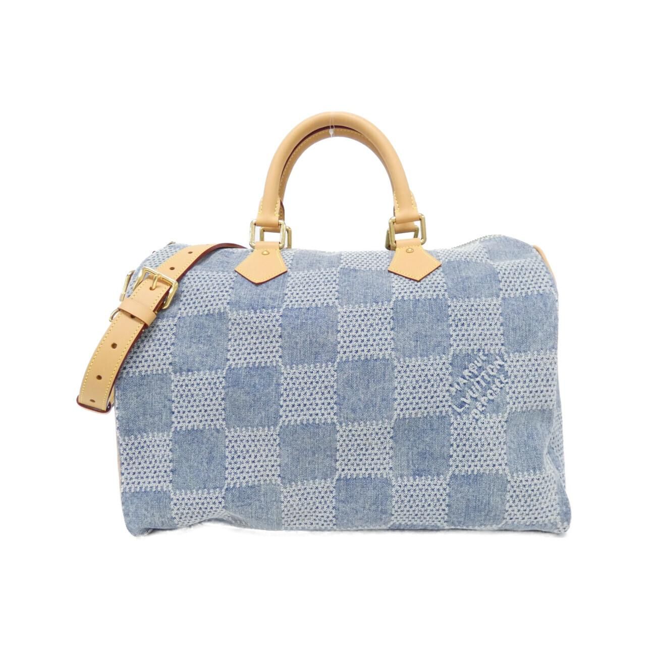 Louis Vuitton Damier Denim Speedy Bandouliere Bag