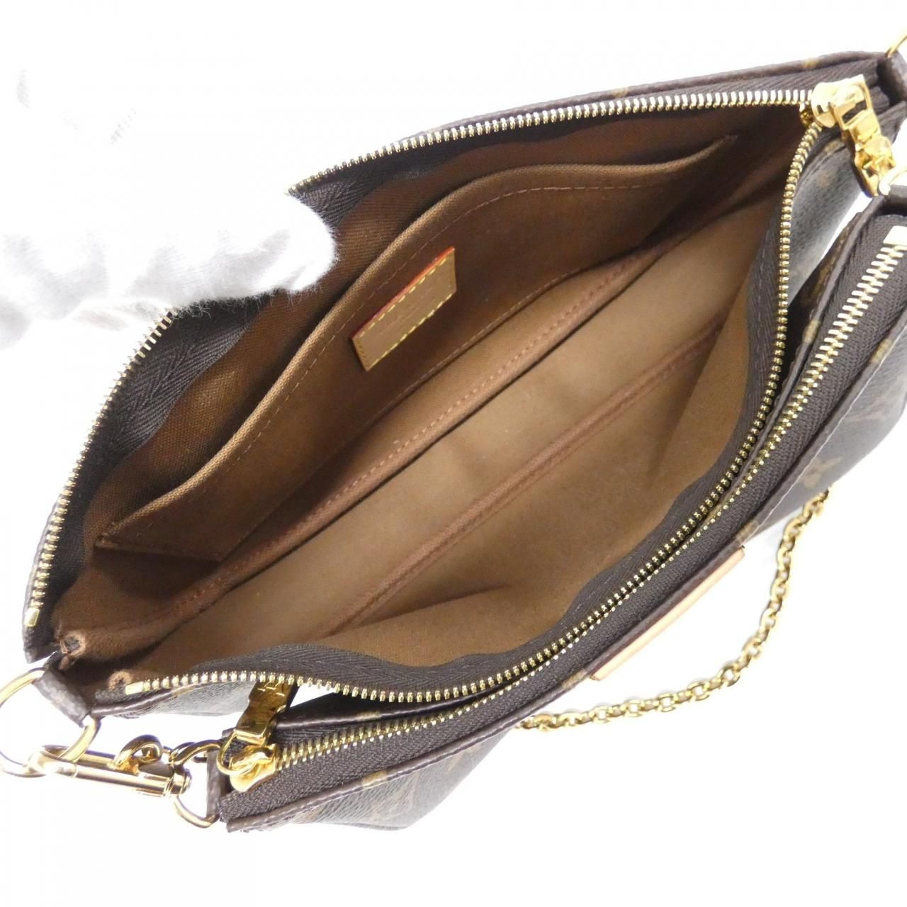 Louis Vuitton Monogram Multy Pochette Soir Shoulder Bag — view 8