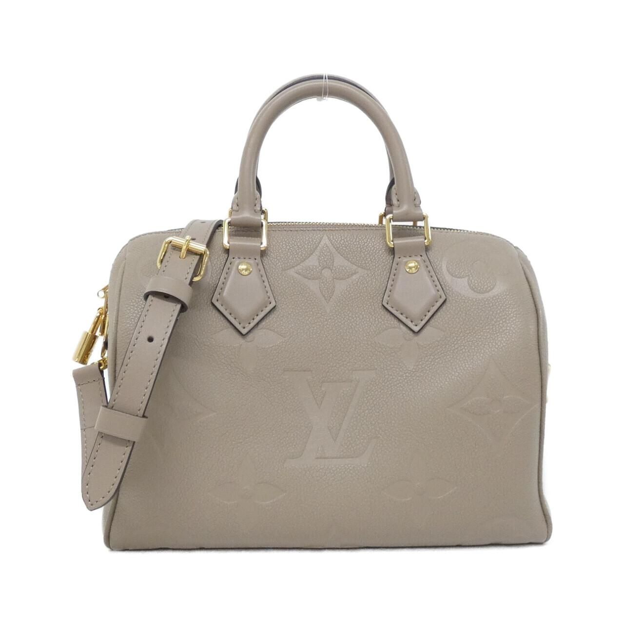 Louis Vuitton Monogram Empreinte Speedy Bandouliere 25 Boston Bag