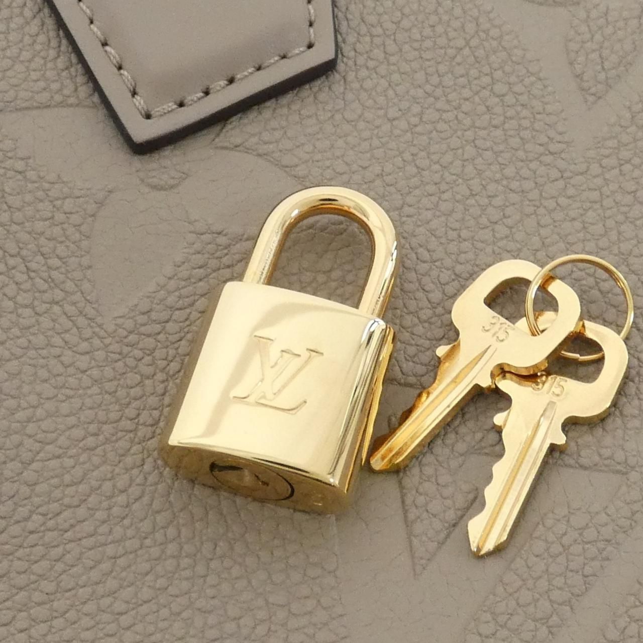 Louis Vuitton Monogram Empreinte Speedy Bandouliere 25 Boston Bag — view 3