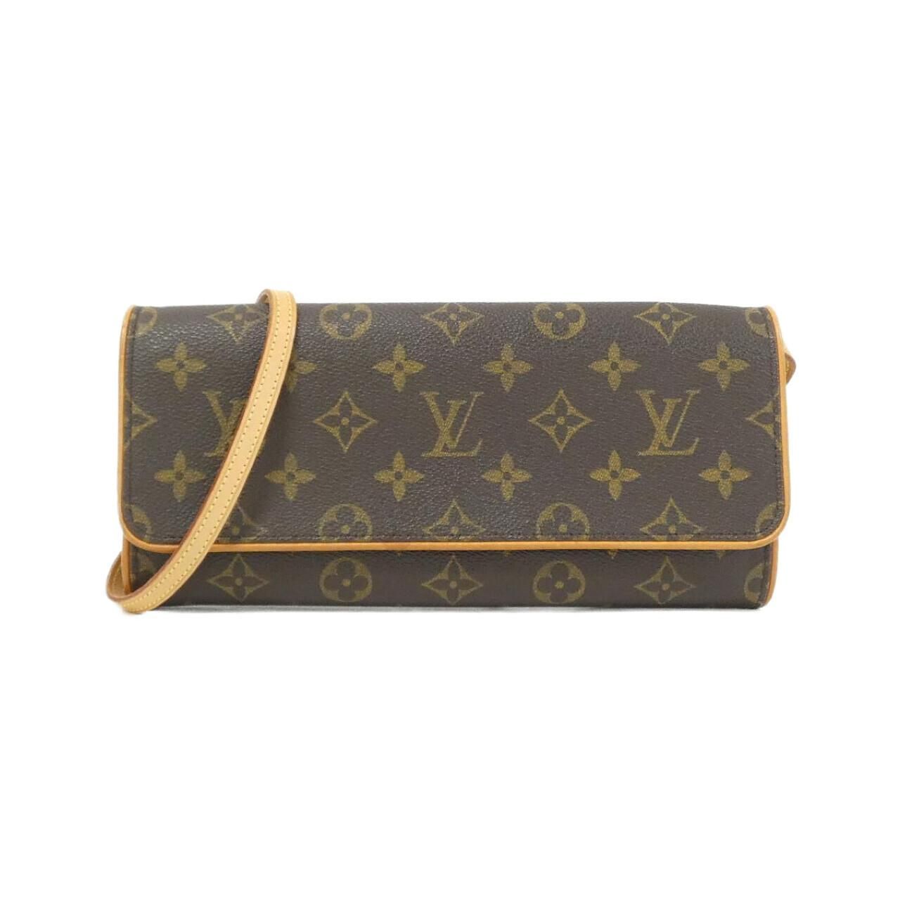 Louis Vuitton Monogram Pochette Twin GM Shoulder Bag