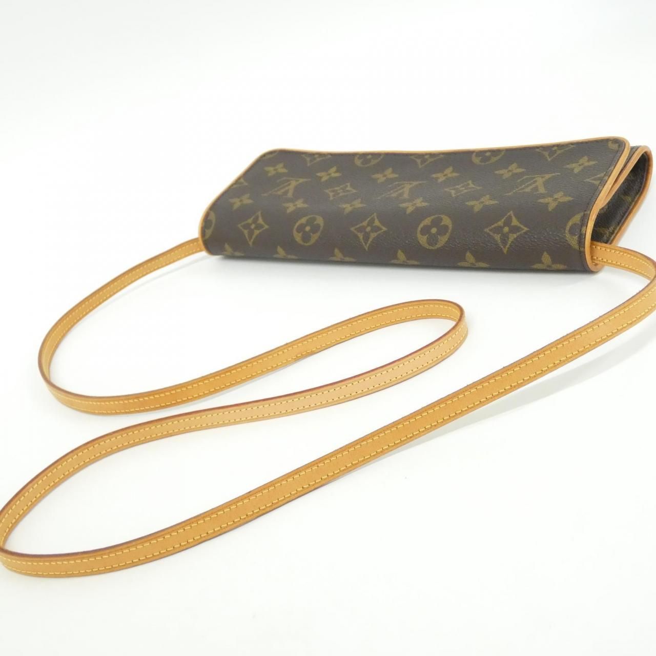 Louis Vuitton Monogram Pochette Twin GM Shoulder Bag — view 8