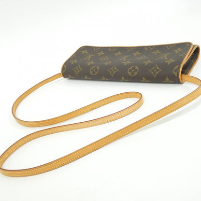 Louis Vuitton Monogram Pochette Twin GM Shoulder Bag — view 8